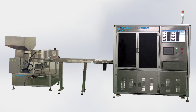 全自动塑料盖高速视觉检测机