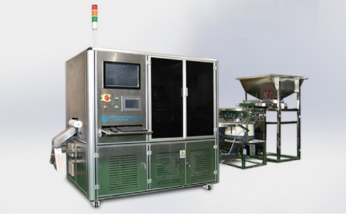 全自动高速铝塑盖视觉检测机